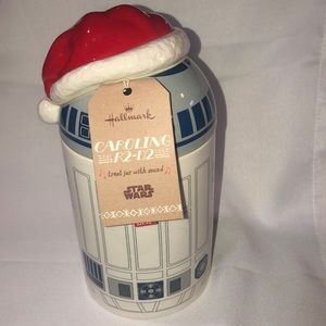 Hallmark R2-D2 Caroling Cookie Jar Star Wars